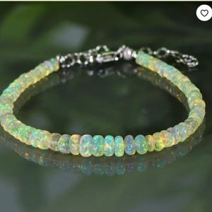 NWOT💙OPAL & .925 Silver Bracelet + Small Blue One